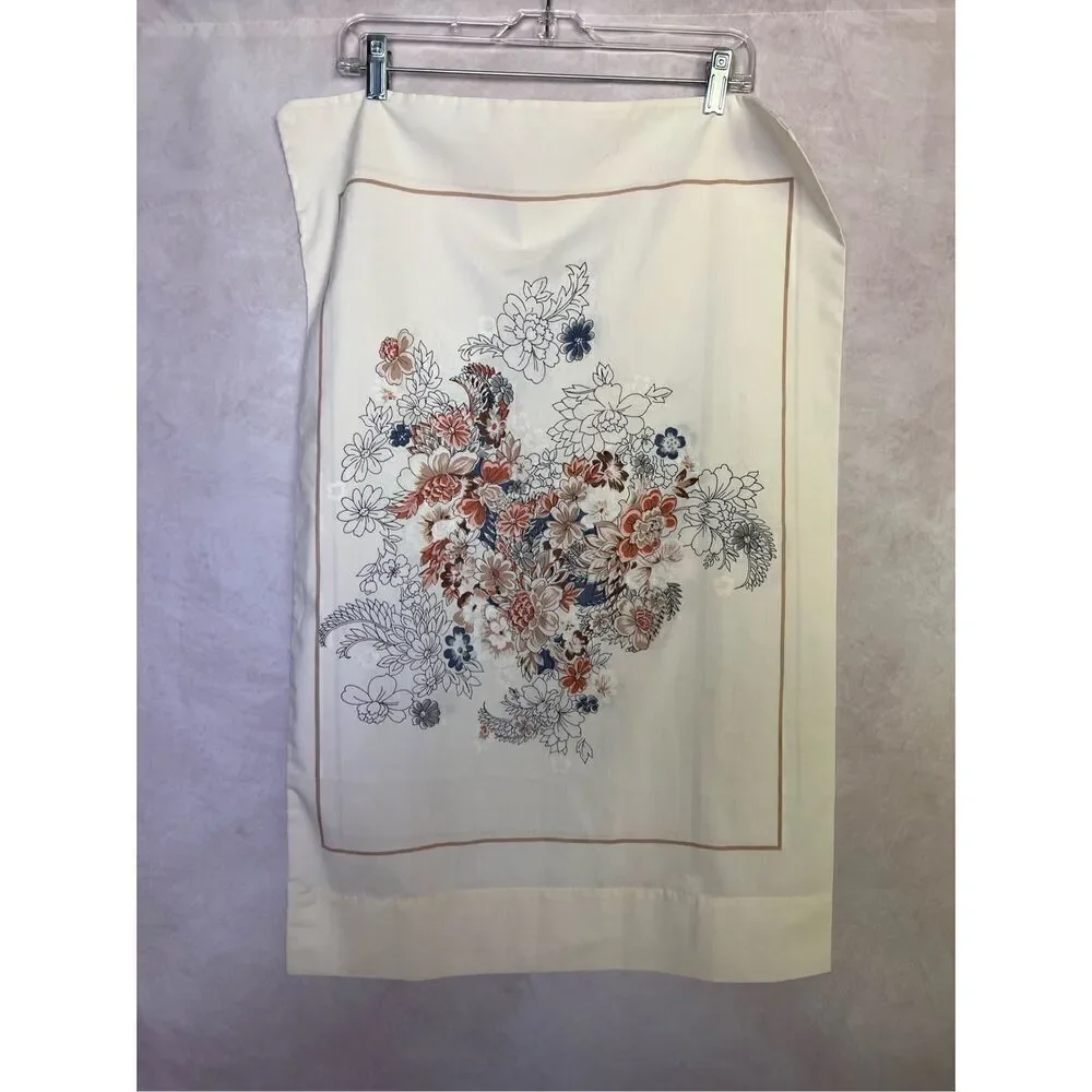Vintage Floral Pillowcase
